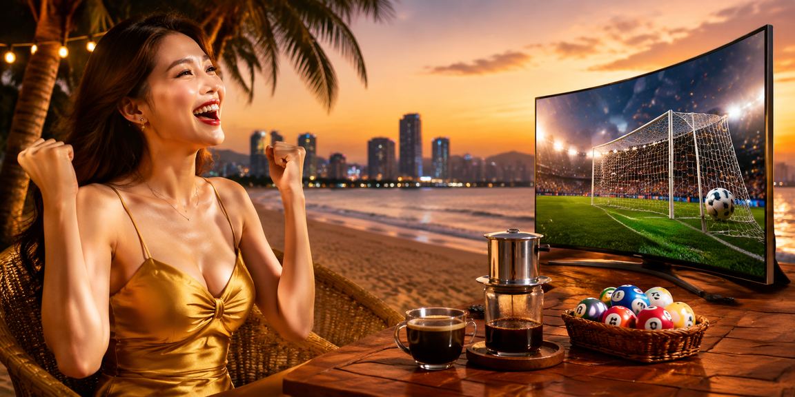 Cà phê và xổ số Việt Nam tại Côn Đảo